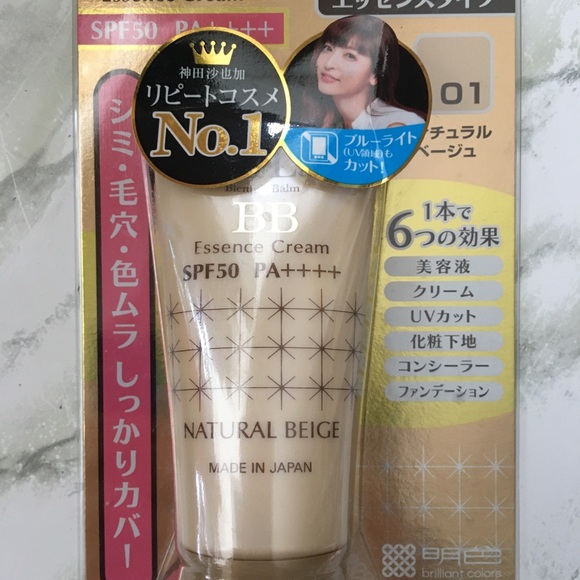 Meishoku Japan Moist Labo BB Essence Cream 33g SPF50 PA++++ [01 Natural Beige] - Picture 3 of 5